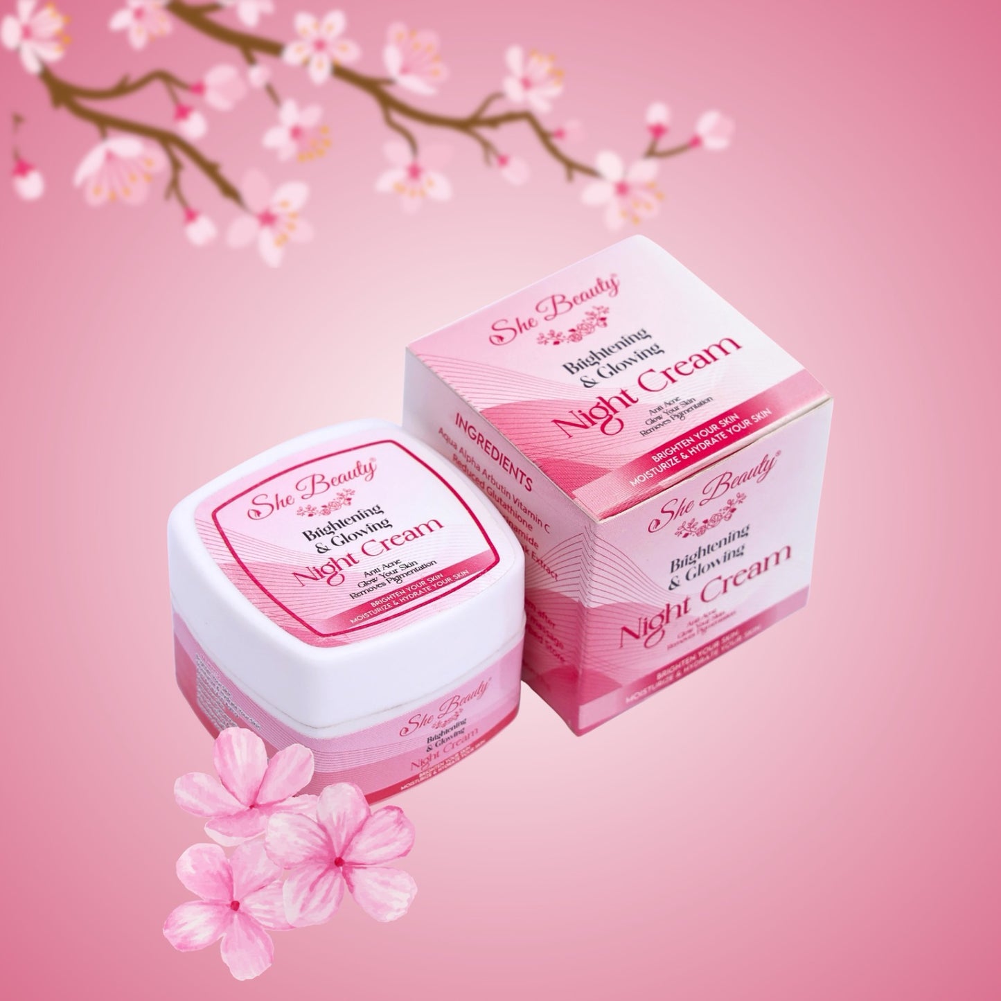 7 Days Whitening Night Care Cream