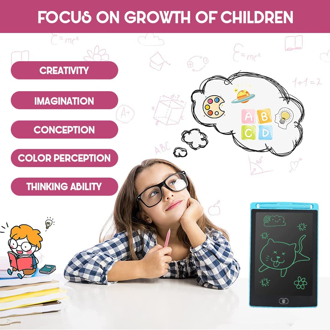 8.5 Inch LCD Writing Tablet for Kids