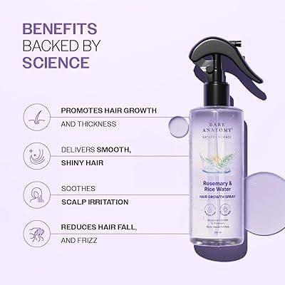 Hair Growth Spray by Bare Anatomy Rice Water
