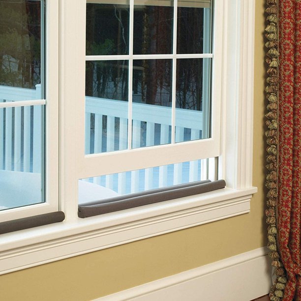 Twin Door Draft Protector Foam