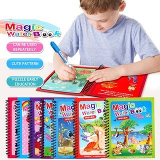 Magic Water Coloring Book for Kids