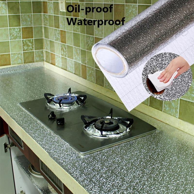 Waterproof Aluminium Foil Kitchen Sticker