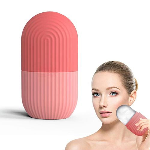 Silicone Face Ice Roller Facial Massager