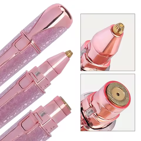 YESX HX-201 2-in-1 Eyebrow & Facial Hair Trimmer