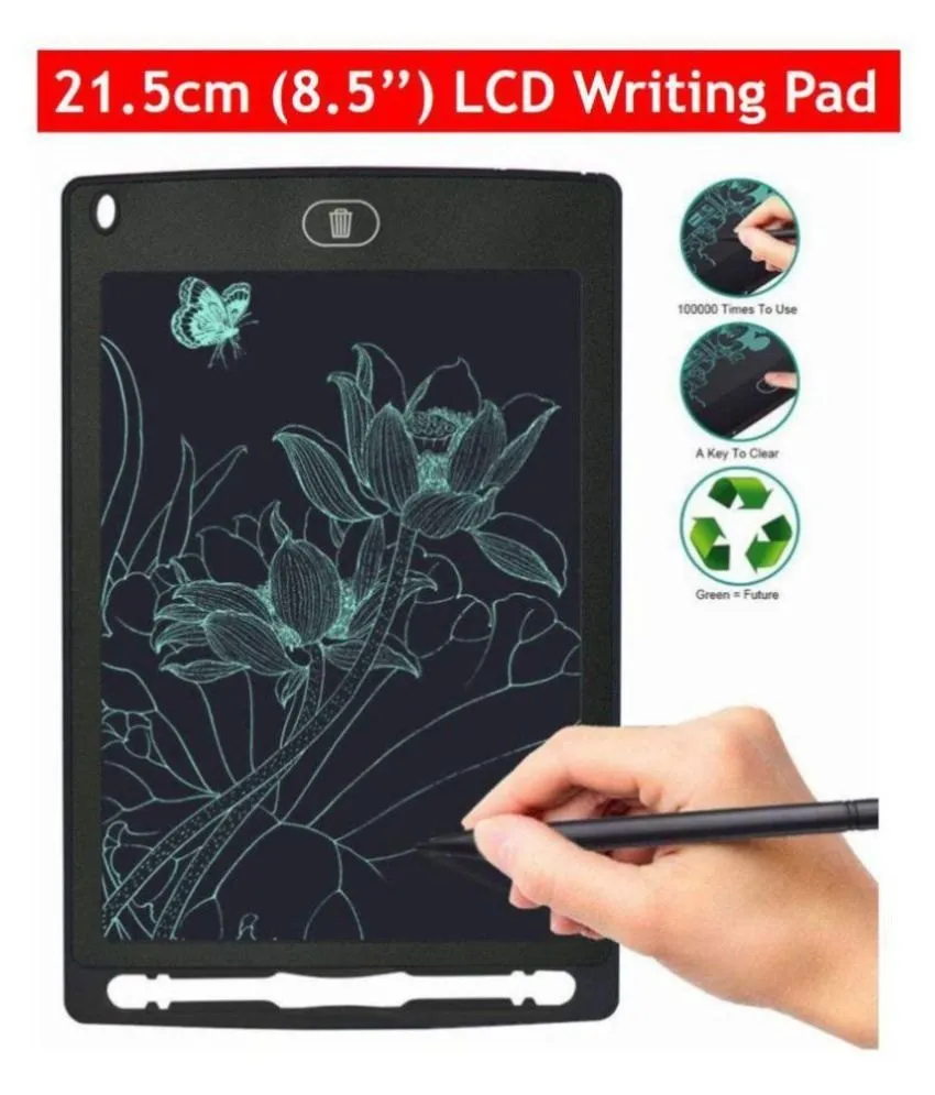 Hardbound Multi Colour LCD Writing Pad