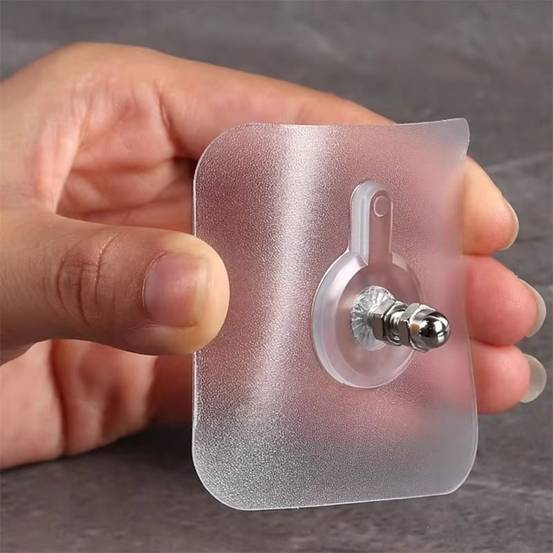Transparent Self Adhesive Wall Hooks