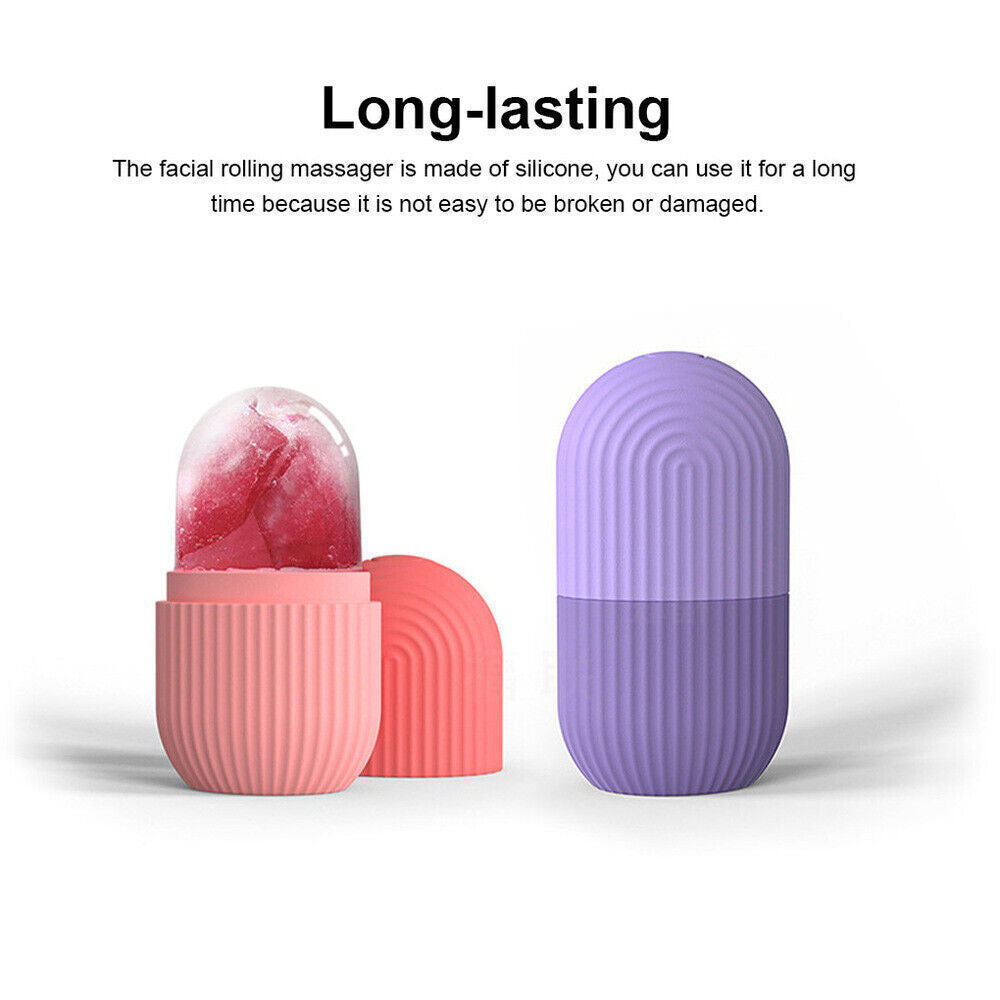 Silicone Face Ice Roller Facial Massager