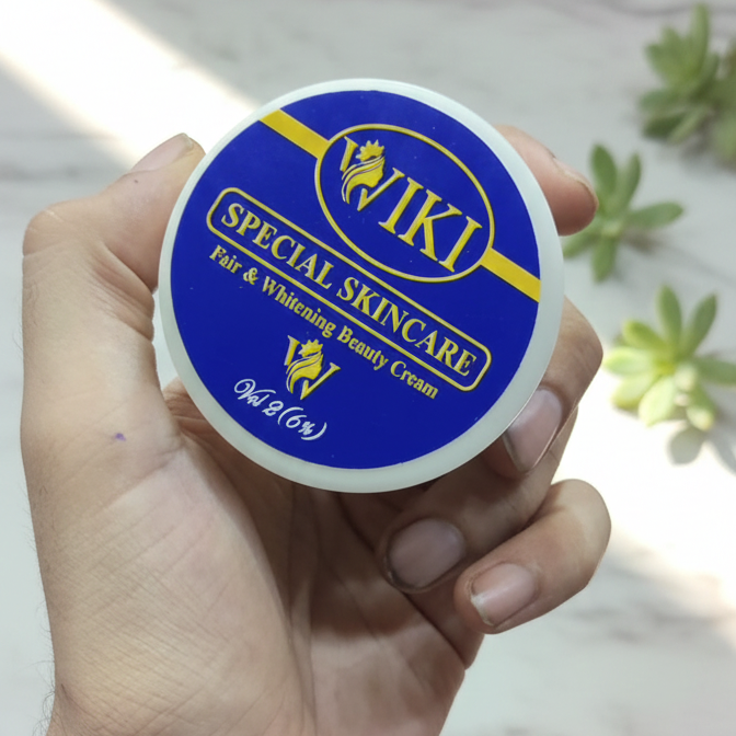 WIKI Night Cream Glowing Skin black colour