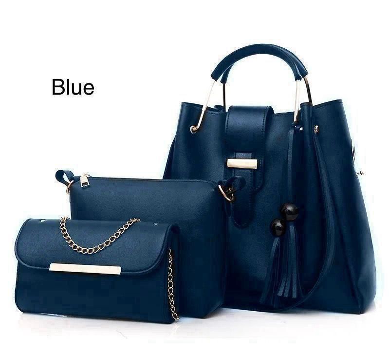 Elegant 3-Piece Women’s Handbag Set