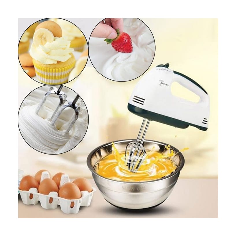 Electric Egg Beater & Food Blender