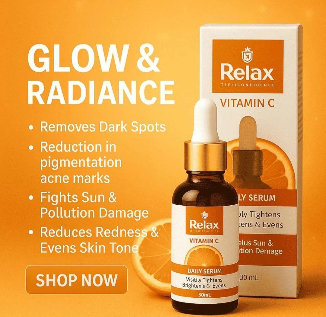 Relax Vitamin C Brightening Facial Serum