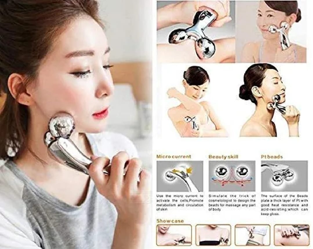 3D Face Massager Roller – Y Shape Facial