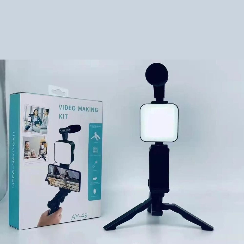 Professional Vlogging Kit for Mobile & DSLR