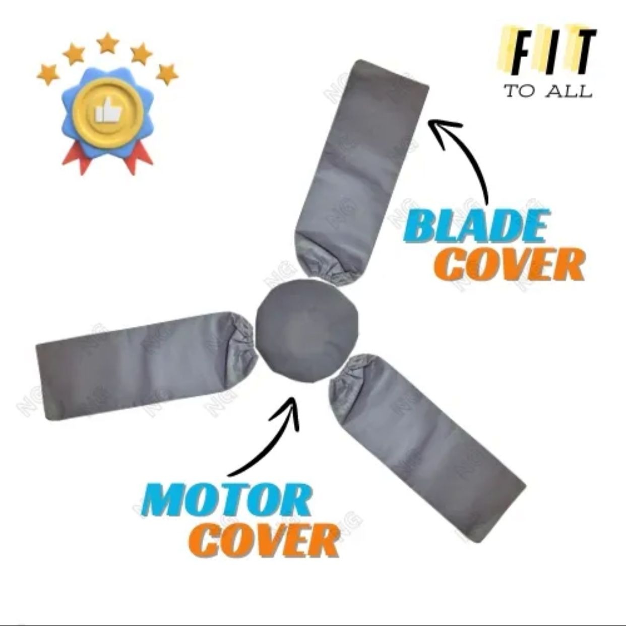 Universal Ceiling Fan Cover Set
