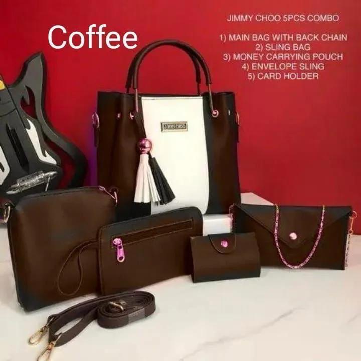 5-Piece Jimmy Choo Bag Set – Luxury