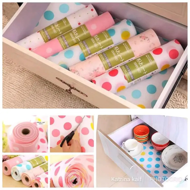 Non-Slip Antibacterial Kitchen Shelf Mat