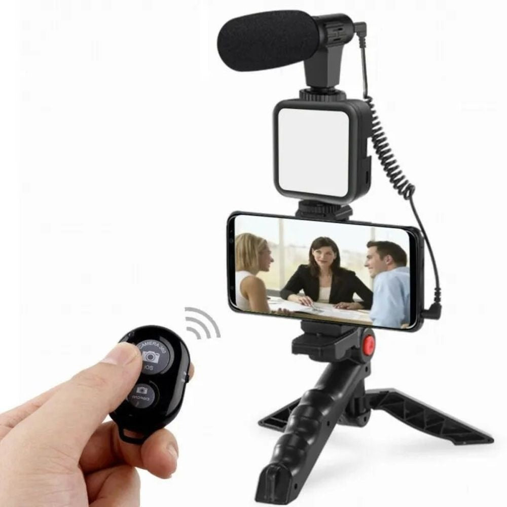 Professional Vlogging Kit for Mobile & DSLR