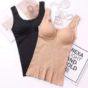 SlimFit™ Women’s Black Body Shaper Top