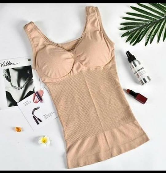 SlimFit™ Women’s Black Body Shaper Top