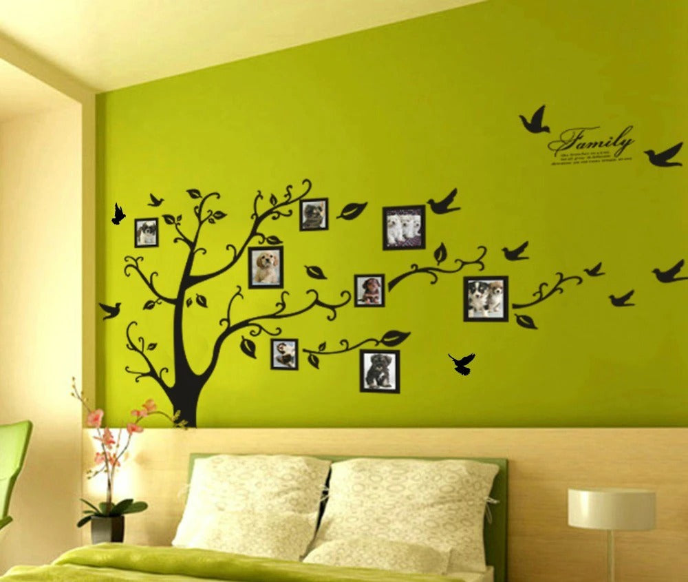 Large 3D DIY Photo Tree Wall Sticker 200×250cm