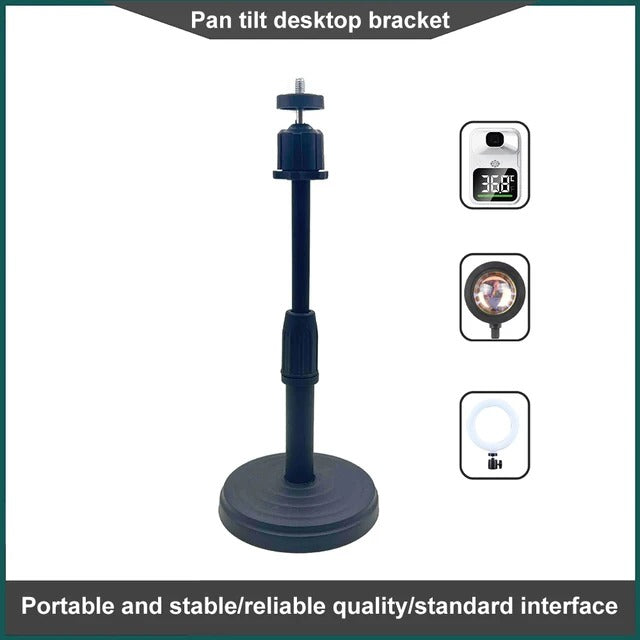 Multi-Functional Microphone Stand with Phone Holder