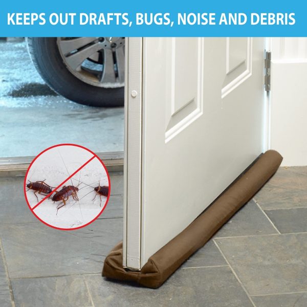Twin Door Draft Protector Foam