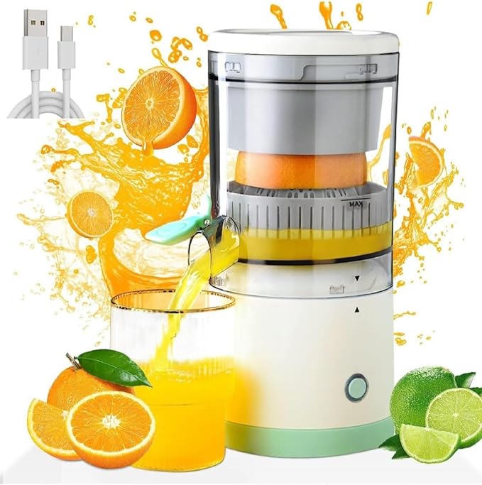 Portable Electric Citrus Juicer – Hands-Free