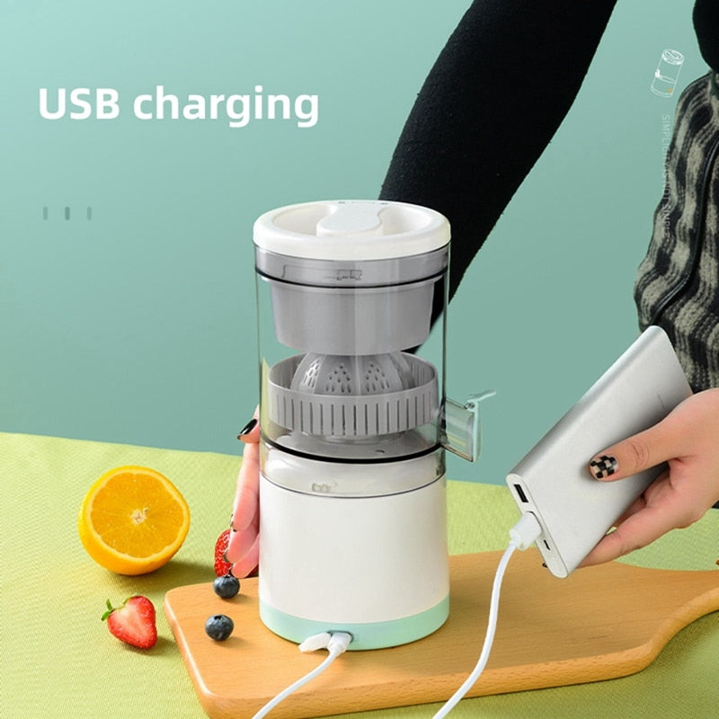Portable Electric Citrus Juicer – Hands-Free