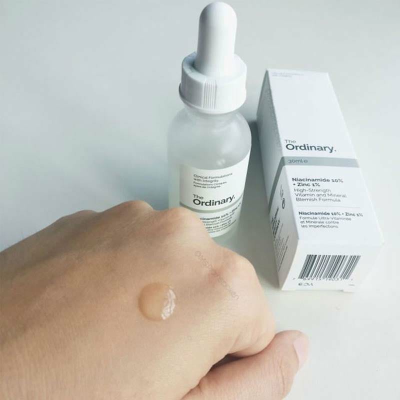 he Ordinary Niacinamide 10% + Zinc 1% Serum