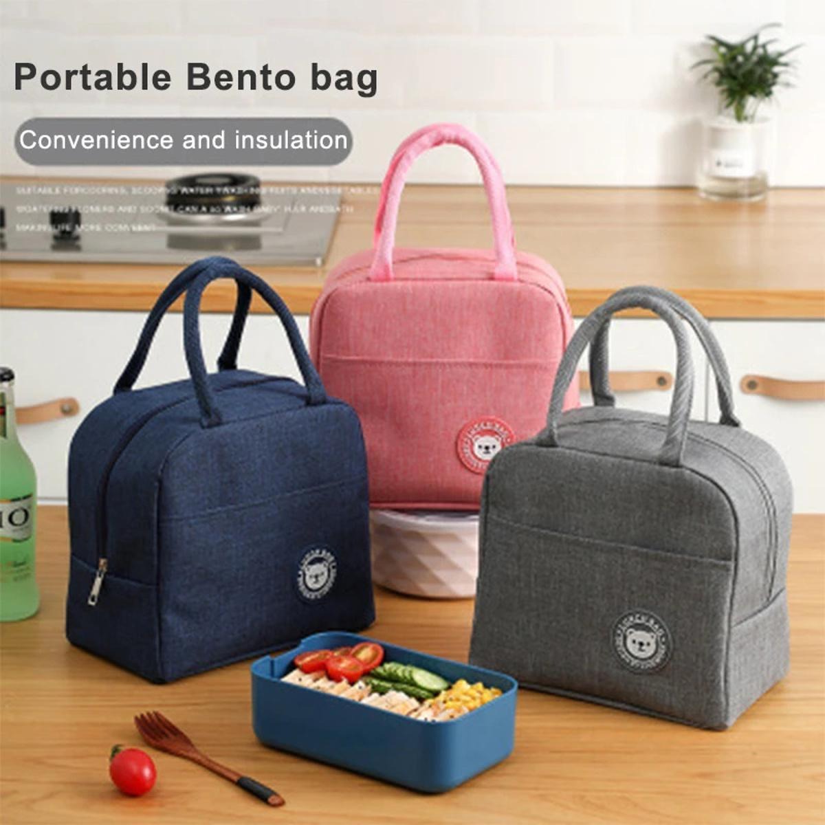 Portable Thermal Insulated Lunch Bag Stylish