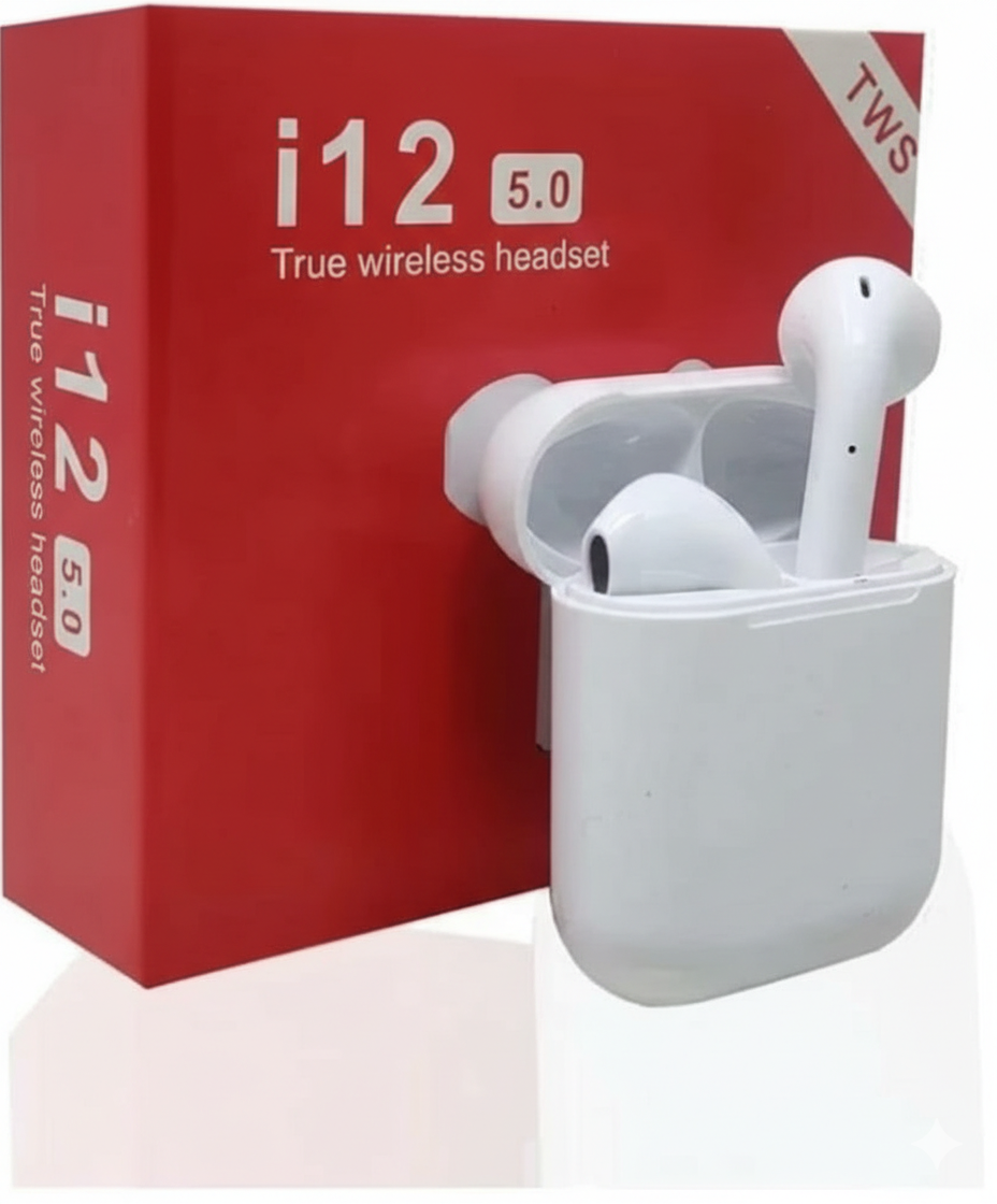I12 TWS Wireless Earbuds Bluetooth 5.0
