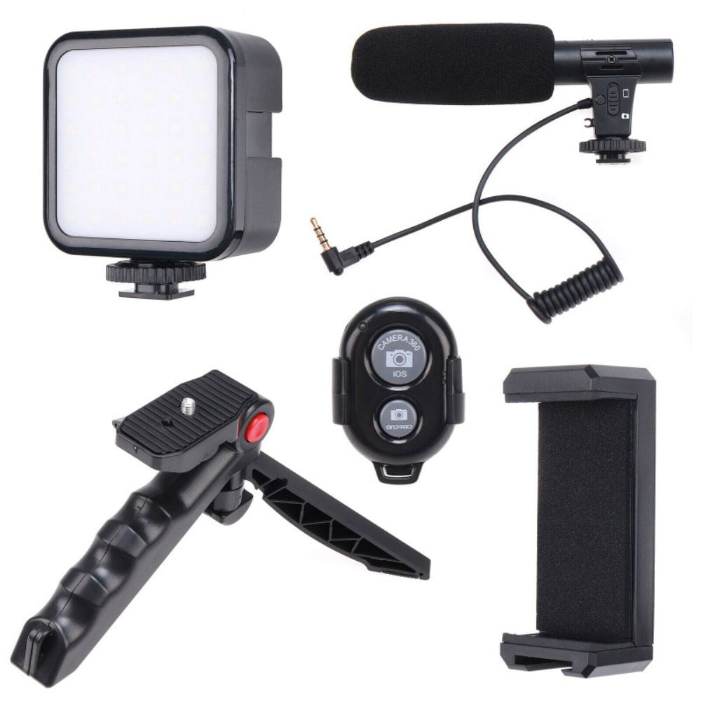 Professional Vlogging Kit for Mobile & DSLR