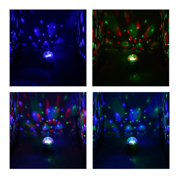Colorful LED Projection Bluetooth Speaker Night Lamp