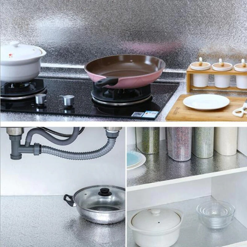 Waterproof Aluminium Foil Kitchen Sticker
