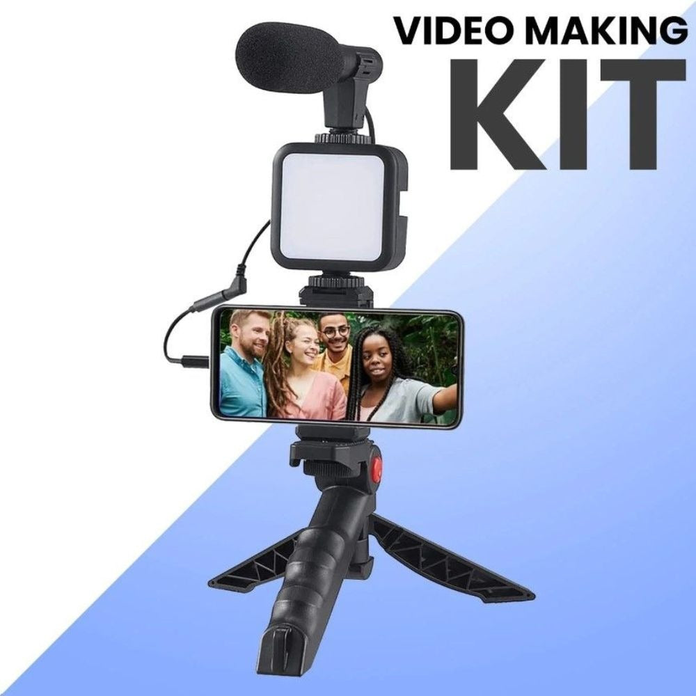 Professional Vlogging Kit for Mobile & DSLR
