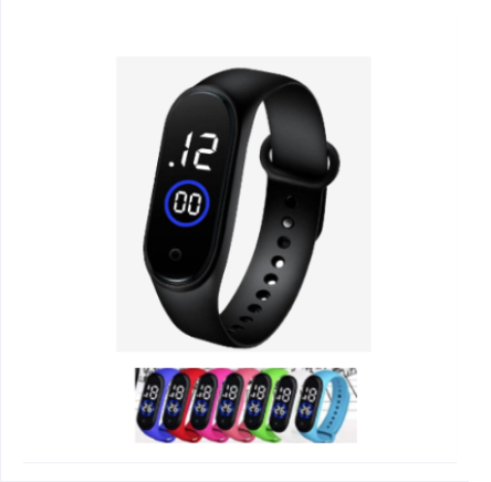 Latest M4 LED Watch Digital Sports Bracelet Waterproof